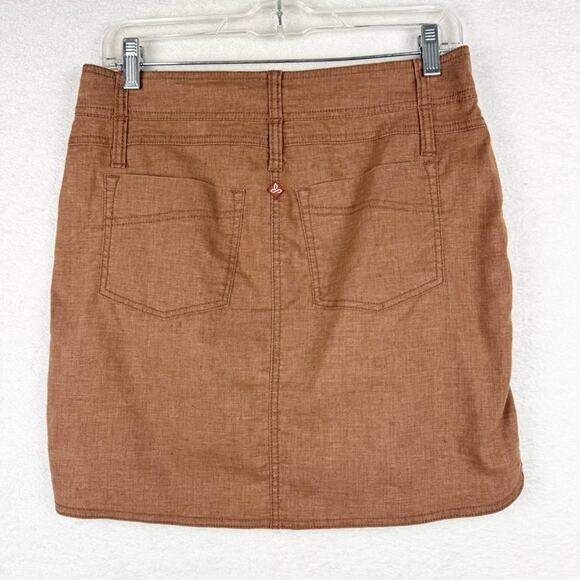 PrAna Women's Lizbeth Sutra Short Pleated Athleisure Skirt Size 2 UPF 50 Outdoor - Picture 6 of 11